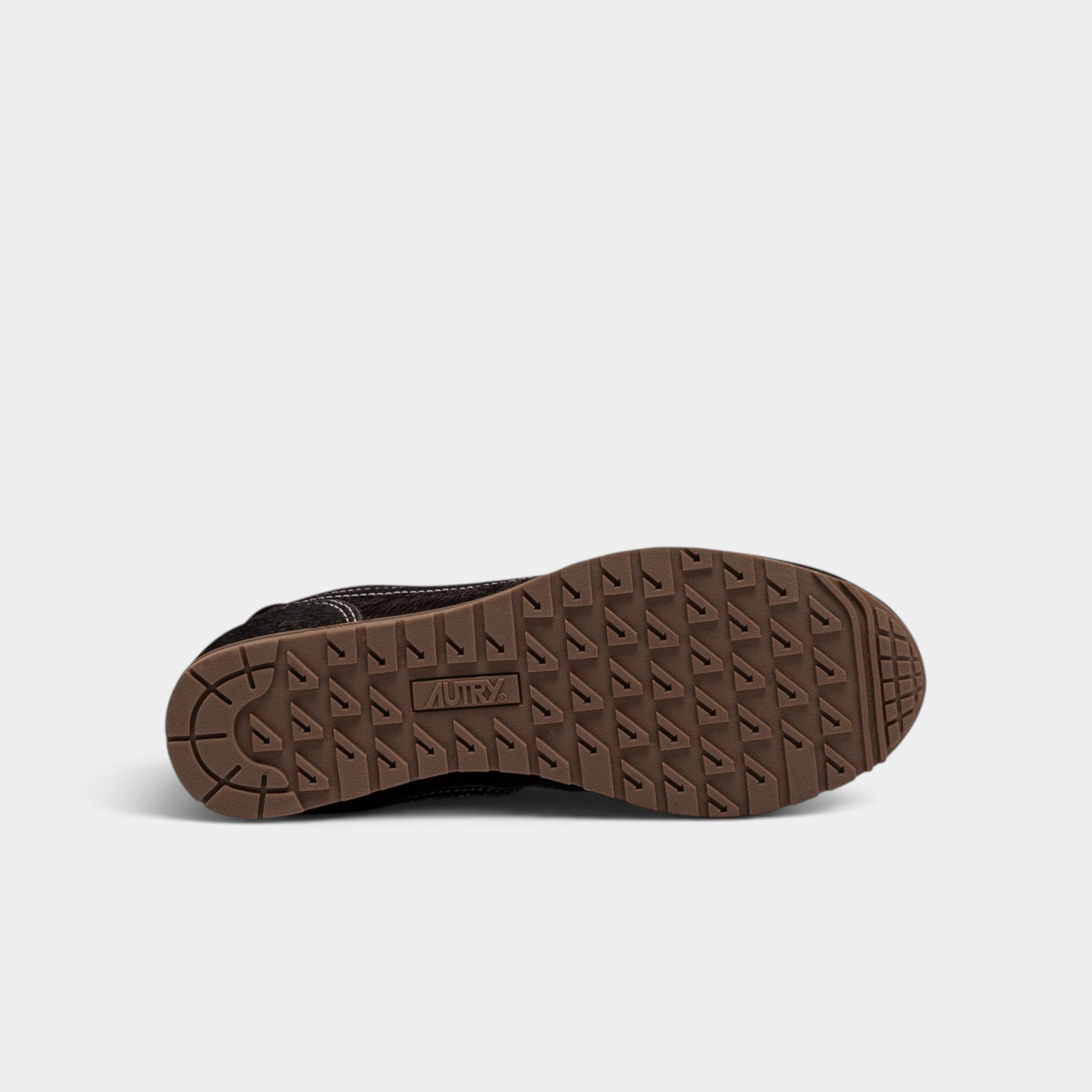 Autry Sneakers Windspin in cavallino - Marrone