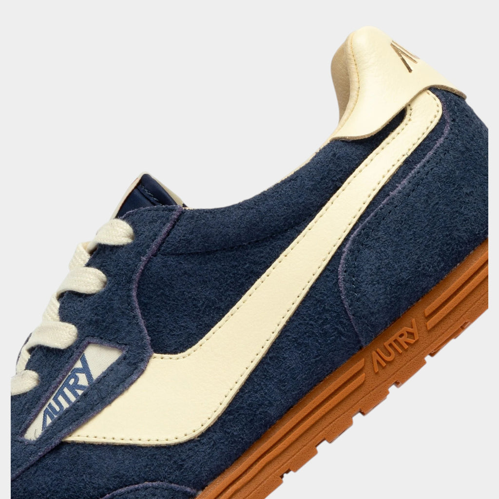Autry Sneakers Windspin in suede - Blu