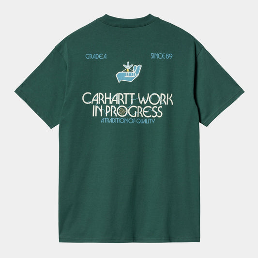 CARHARTT WIP Carhartt Wip T-Shirt Soil in cotone - Verde - Hubert Humangoods