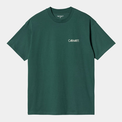 T-Shirt Soil in cotone - Verde - Hubert Humangoods