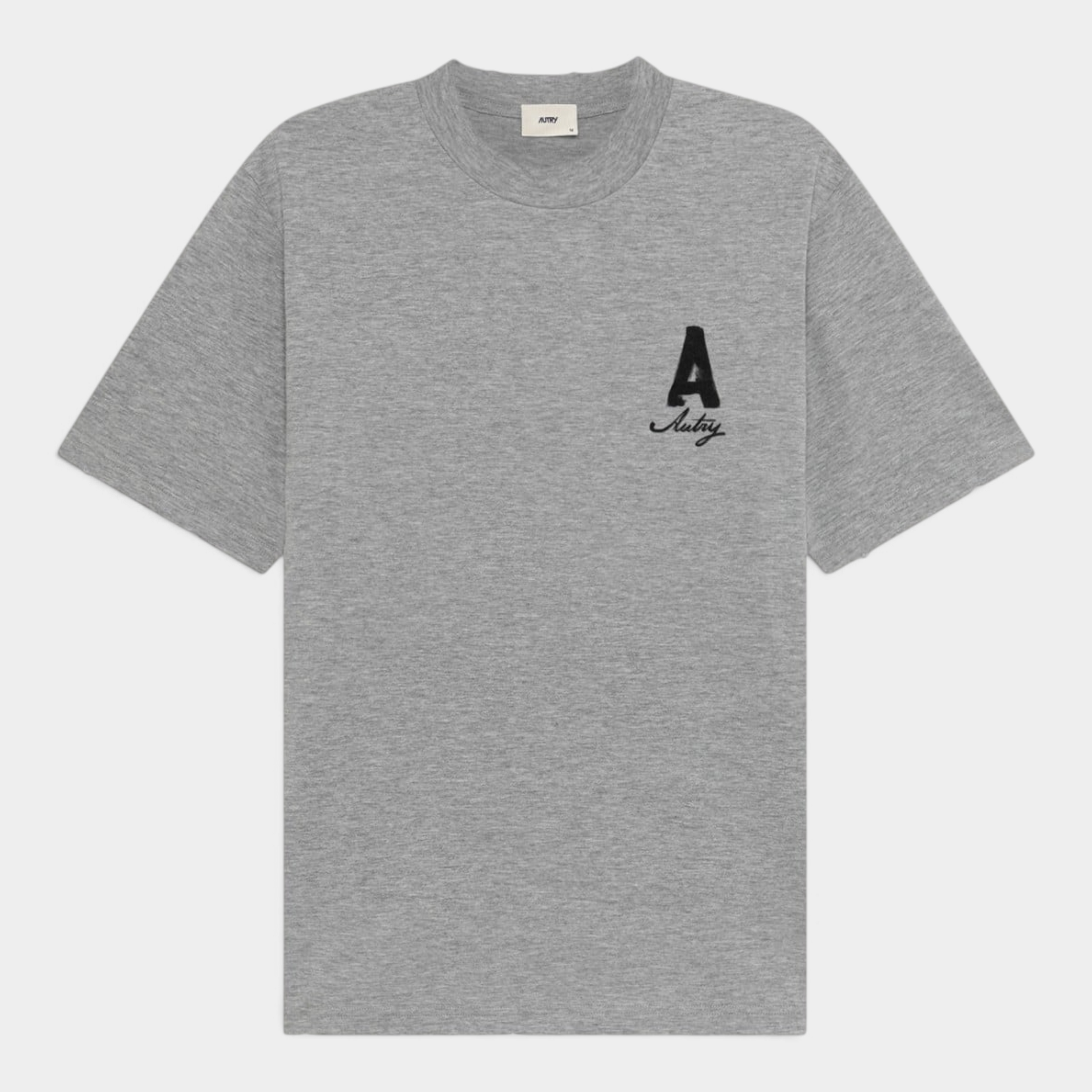 Autry Tee Shirt Heritage effetto used con stampa A - Grigio