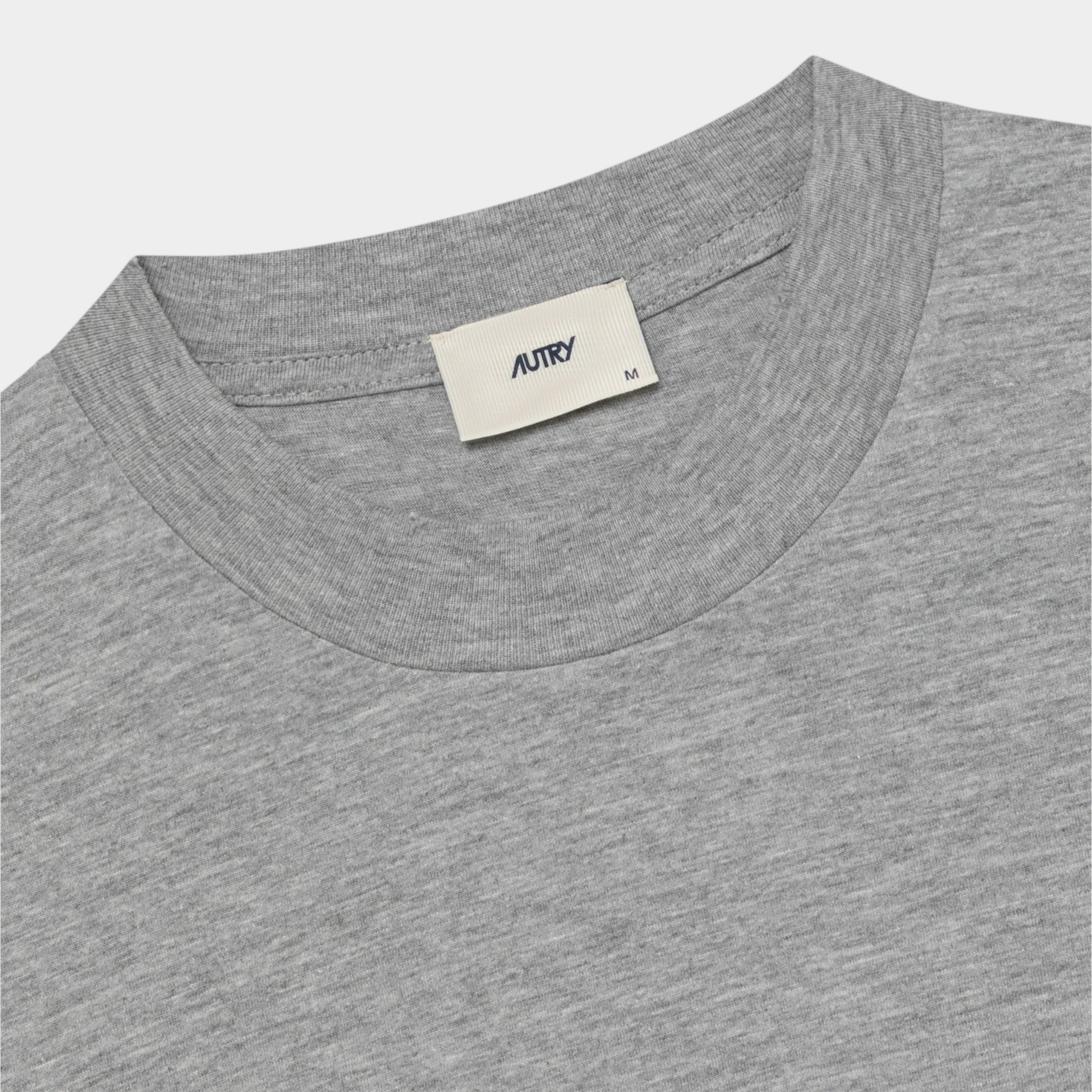 Autry Tee Shirt Heritage effetto used con stampa A - Grigio