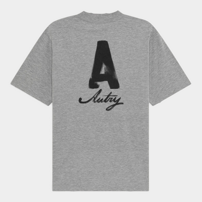 Autry Tee Shirt Heritage effetto used con stampa A - Grigio
