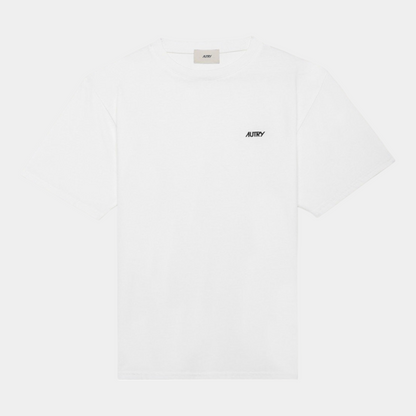 Autry T-Shirt con logo ricamato - Bianco