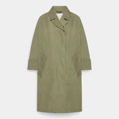 OOF WEAR Oof Wear Trench in nylon memory - Militare - Hubert Humangoods