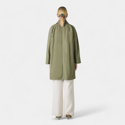 OOF WEAR Oof Wear Trench in nylon memory - Militare - Hubert Humangoods