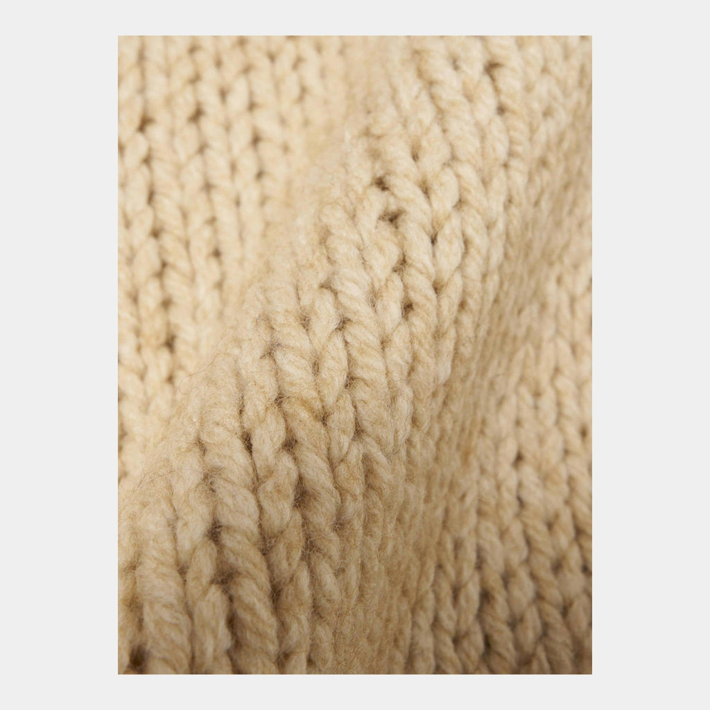 UNIVERSAL WORKS Universal Works Cardigan Langdale a righe - Sabbia/Blu - Hubert Humangoods