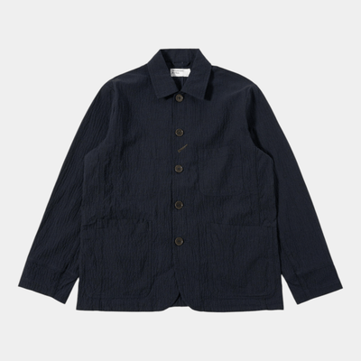 Universal Works Giacca Bakers - Blu