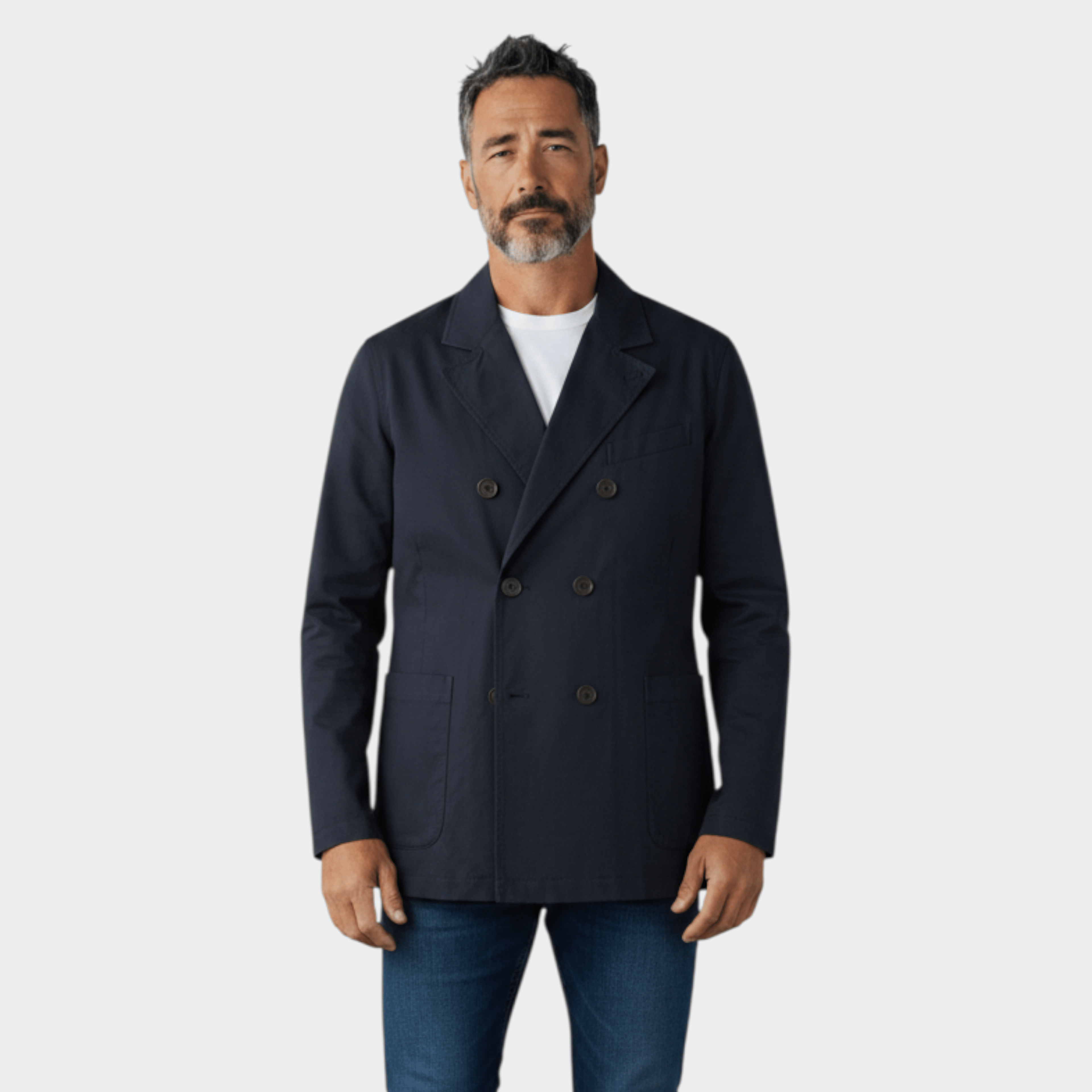UNIVERSAL WORKS - Universal Works Giacca Manor - Blu/2 - Hubert Humangoods