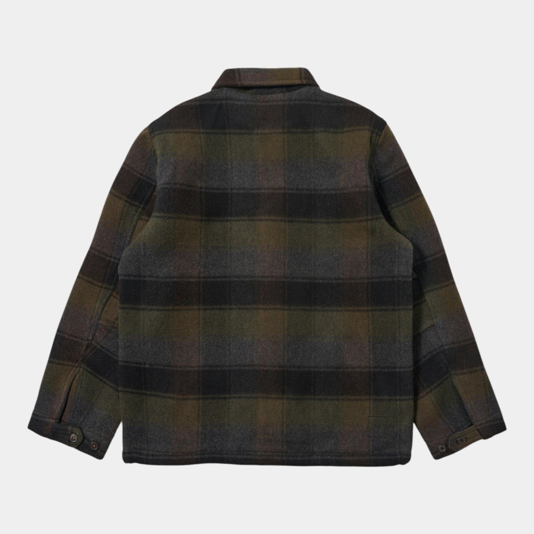 UNIVERSAL WORKS Universal Works Giacca Wayfarer in lana a quadri - Marrone/Nero - Hubert Humangoods