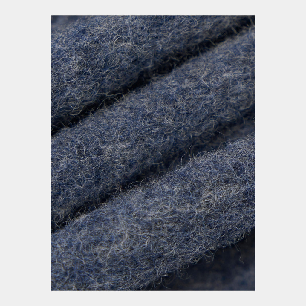 UNIVERSAL WORKS Universal Works Gilet in lana cotta - Azzurro - Hubert Humangoods