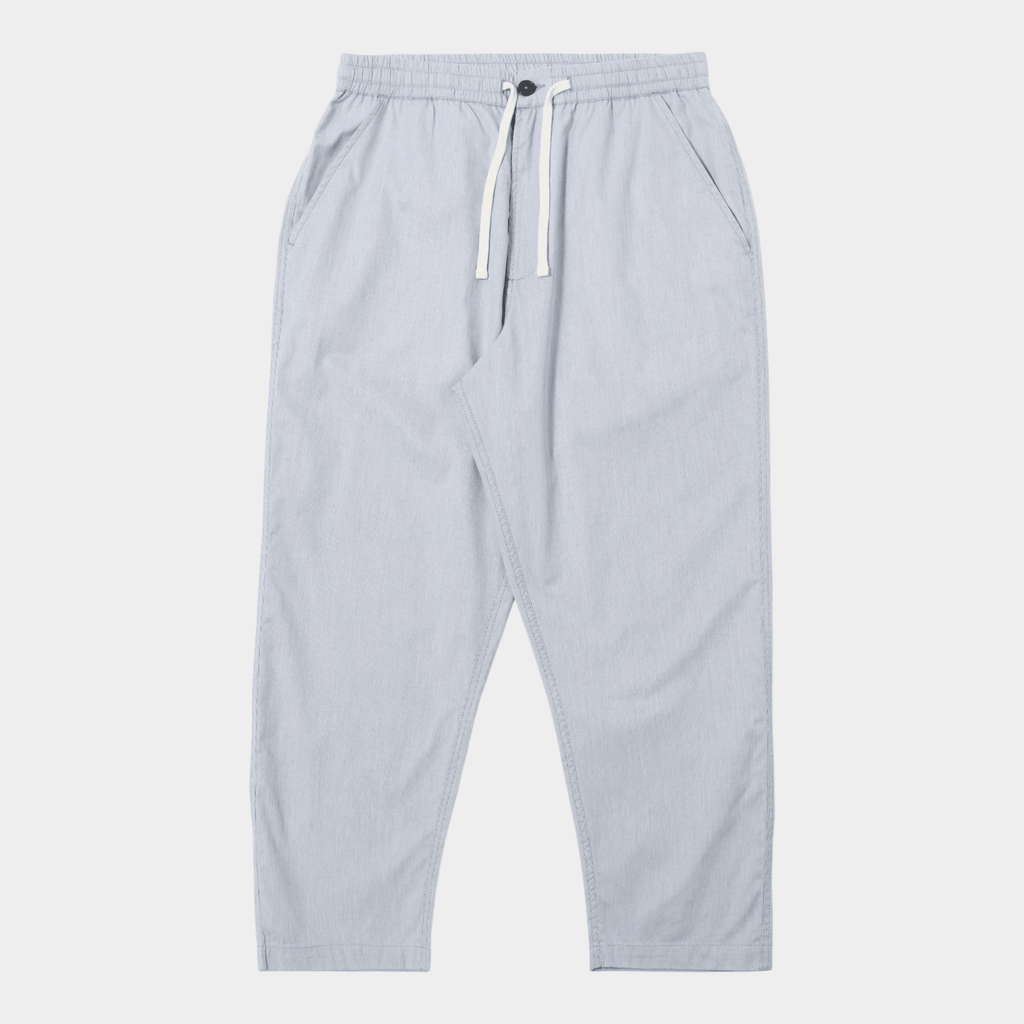 UNIVERSAL WORKS - Universal Works Pantalone Hi Water a righe leggero - Riga Azzurra/1 - Hubert Humangoods