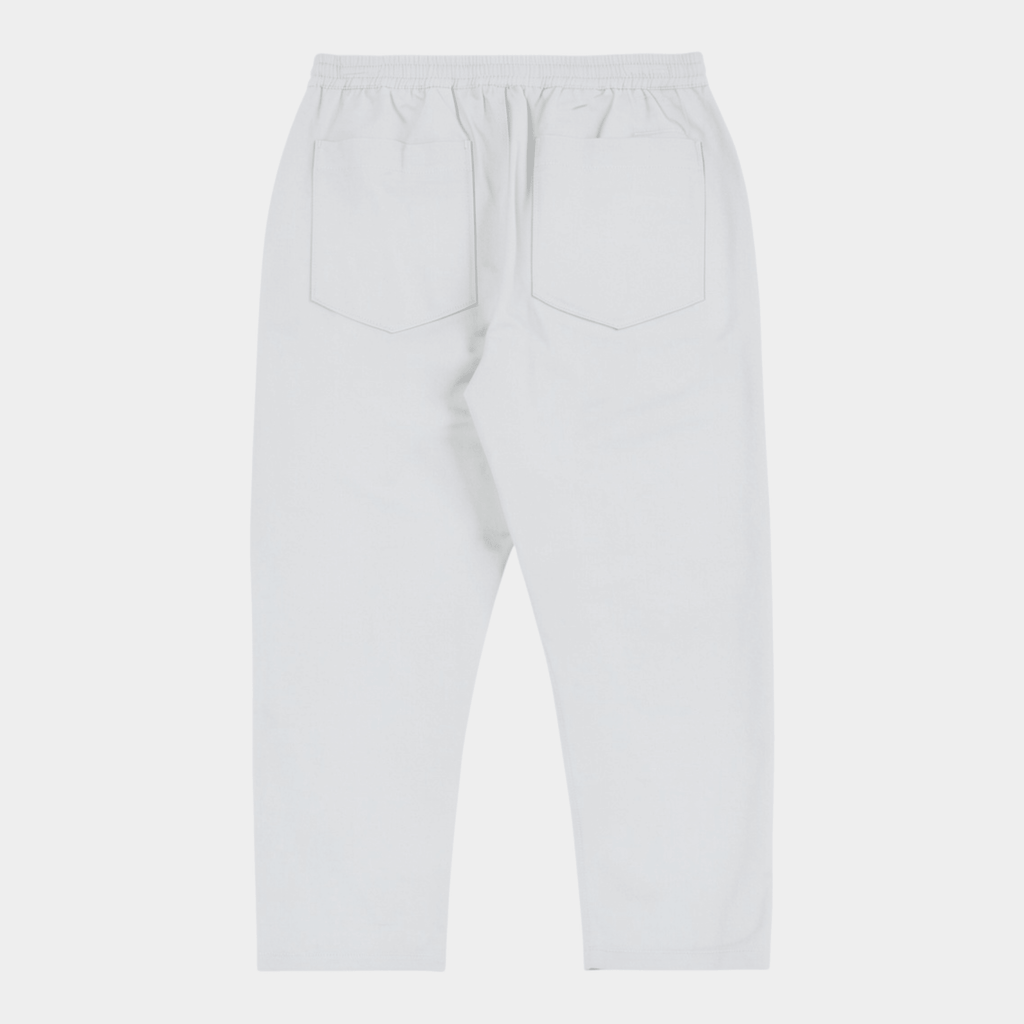 UNIVERSAL WORKS - Universal Works Pantalone Hi Water in twill di cotone - Bianco/4 - Hubert Humangoods
