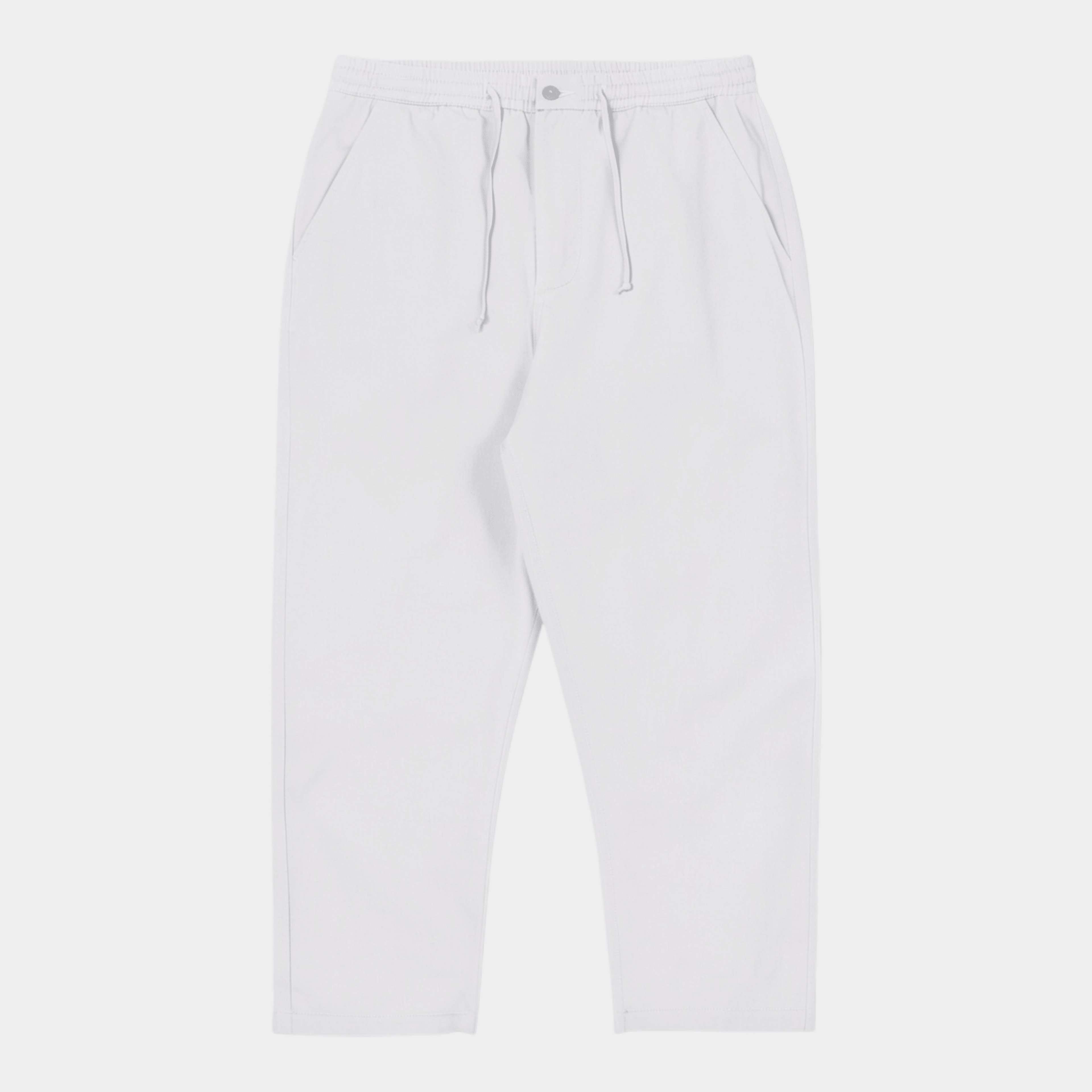 UNIVERSAL WORKS - Universal Works Pantalone Hi Water in twill di cotone - Bianco/1 - Hubert Humangoods