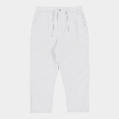 Universal Works Pantalone Hi Water in twill di cotone - Bianco