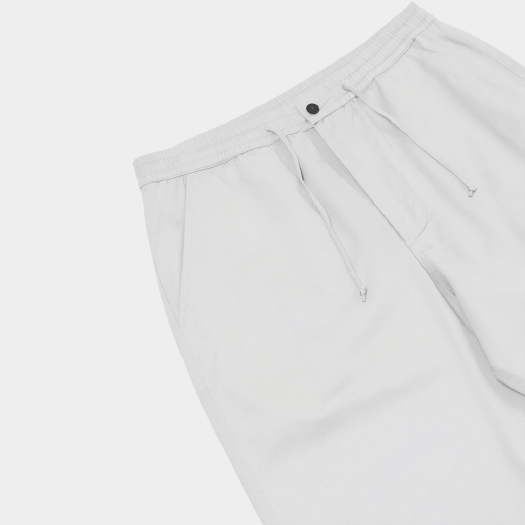 UNIVERSAL WORKS - Universal Works Pantalone Hi Water in twill di cotone - Bianco/3 - Hubert Humangoods