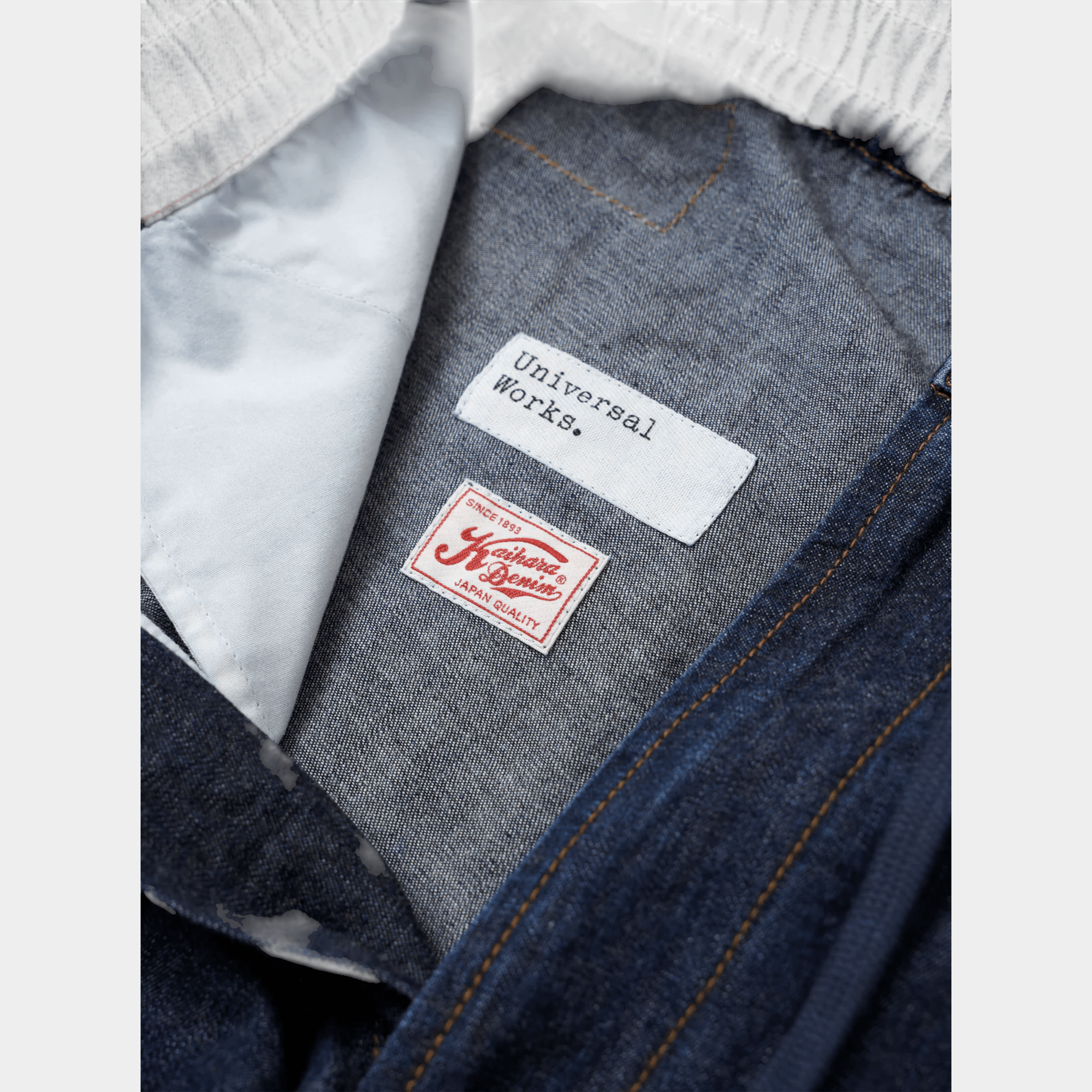 UNIVERSAL WORKS - Universal Works Pantalone Hi Water Kaihara Denim - Blu/4 - Hubert Humangoods