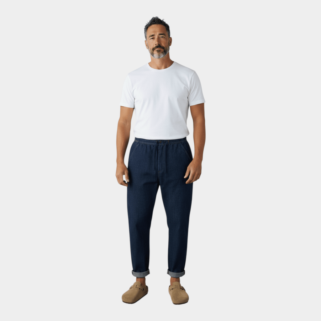 UNIVERSAL WORKS - Universal Works Pantalone Hi Water Kaihara Denim - Blu/2 - Hubert Humangoods
