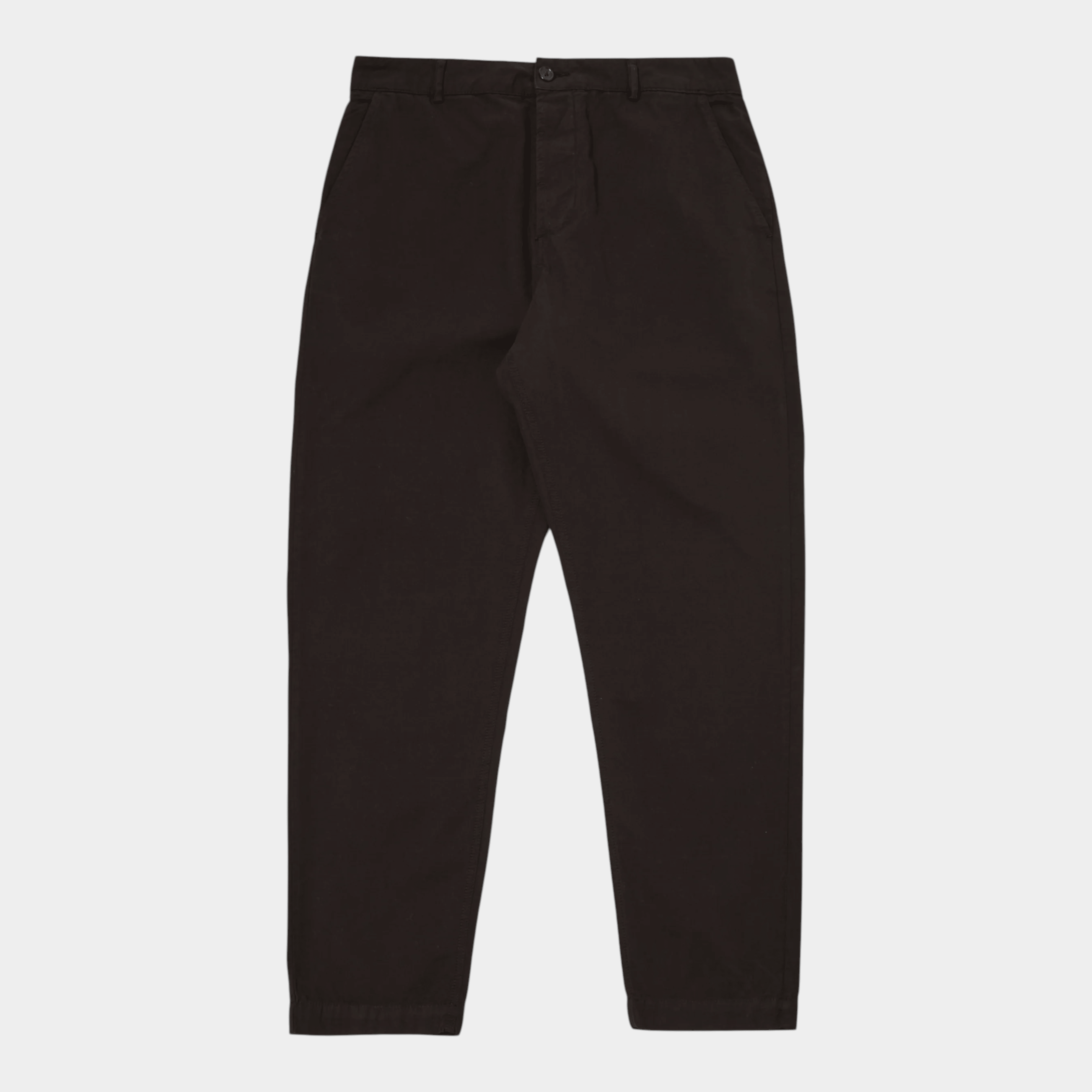 UNIVERSAL WORKS - Universal Works Pantalone Military chino Canvas - Liquirizia/1 - Hubert Humangoods