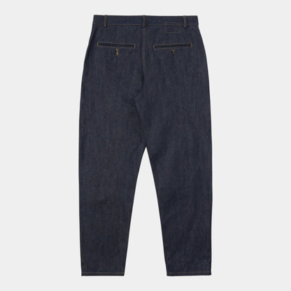 UNIVERSAL WORKS Universal Works Pantalone Military Chino denim - Indaco - Hubert Humangoods