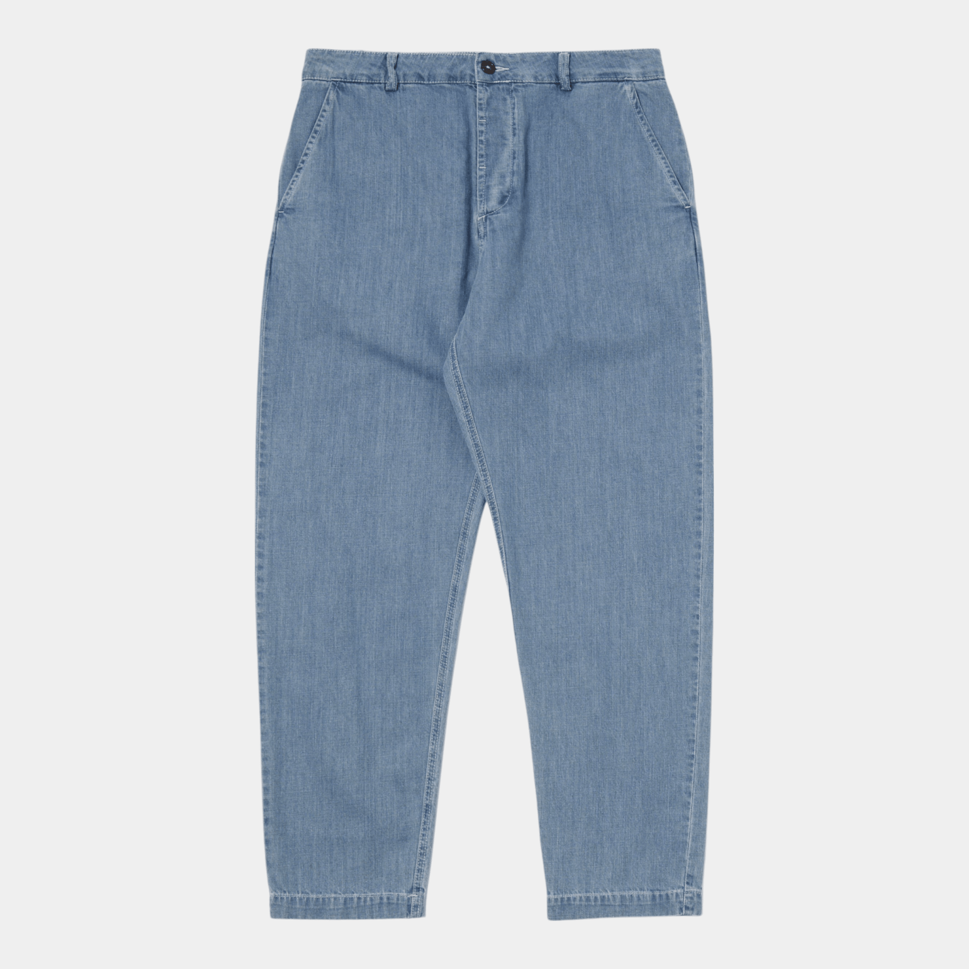 UNIVERSAL WORKS Universal Works Pantalone Military Chino denim - Indigo - Hubert Humangoods