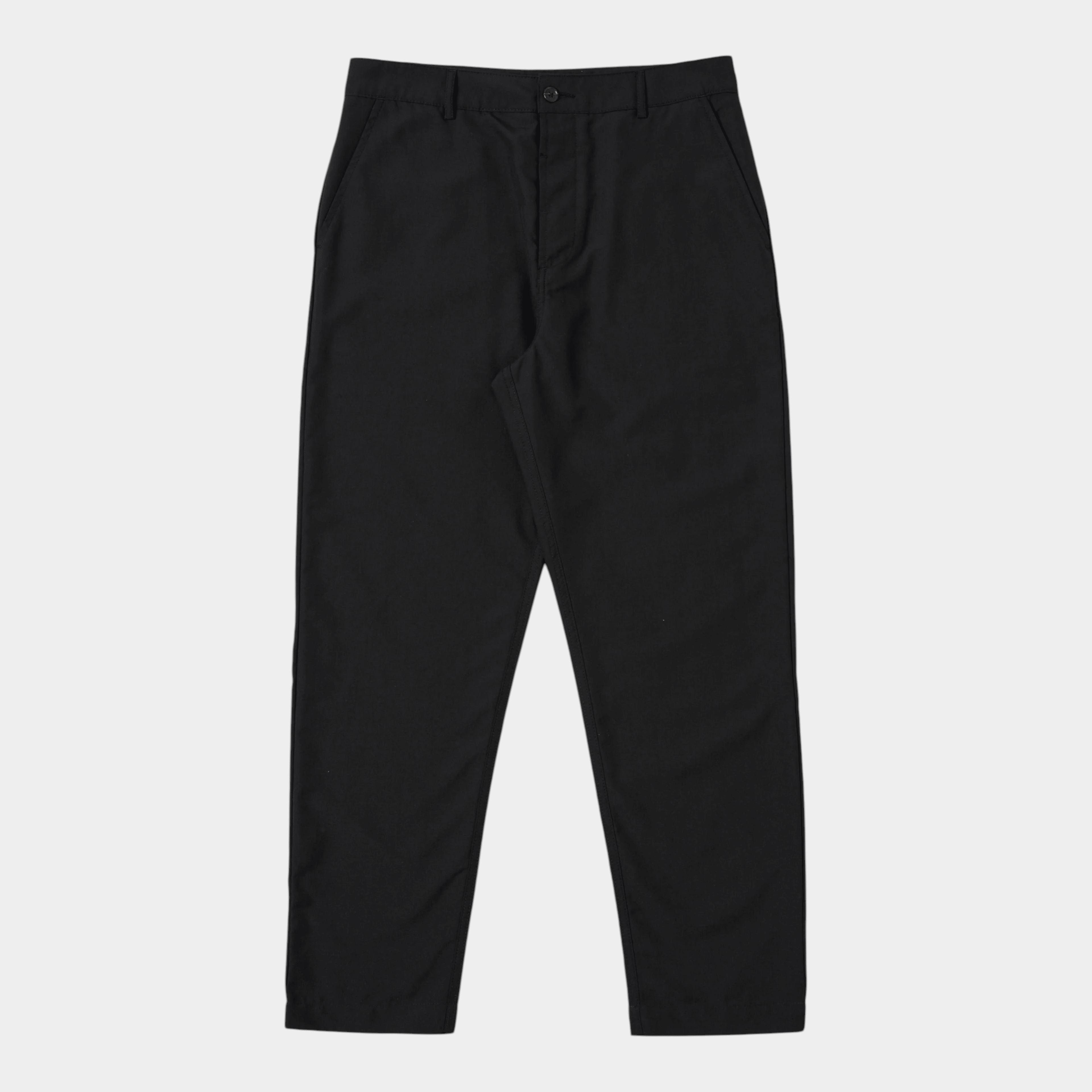 UNIVERSAL WORKS - Universal Works Pantalone Military chino fresco lana - Nero/1 - Hubert Humangoods