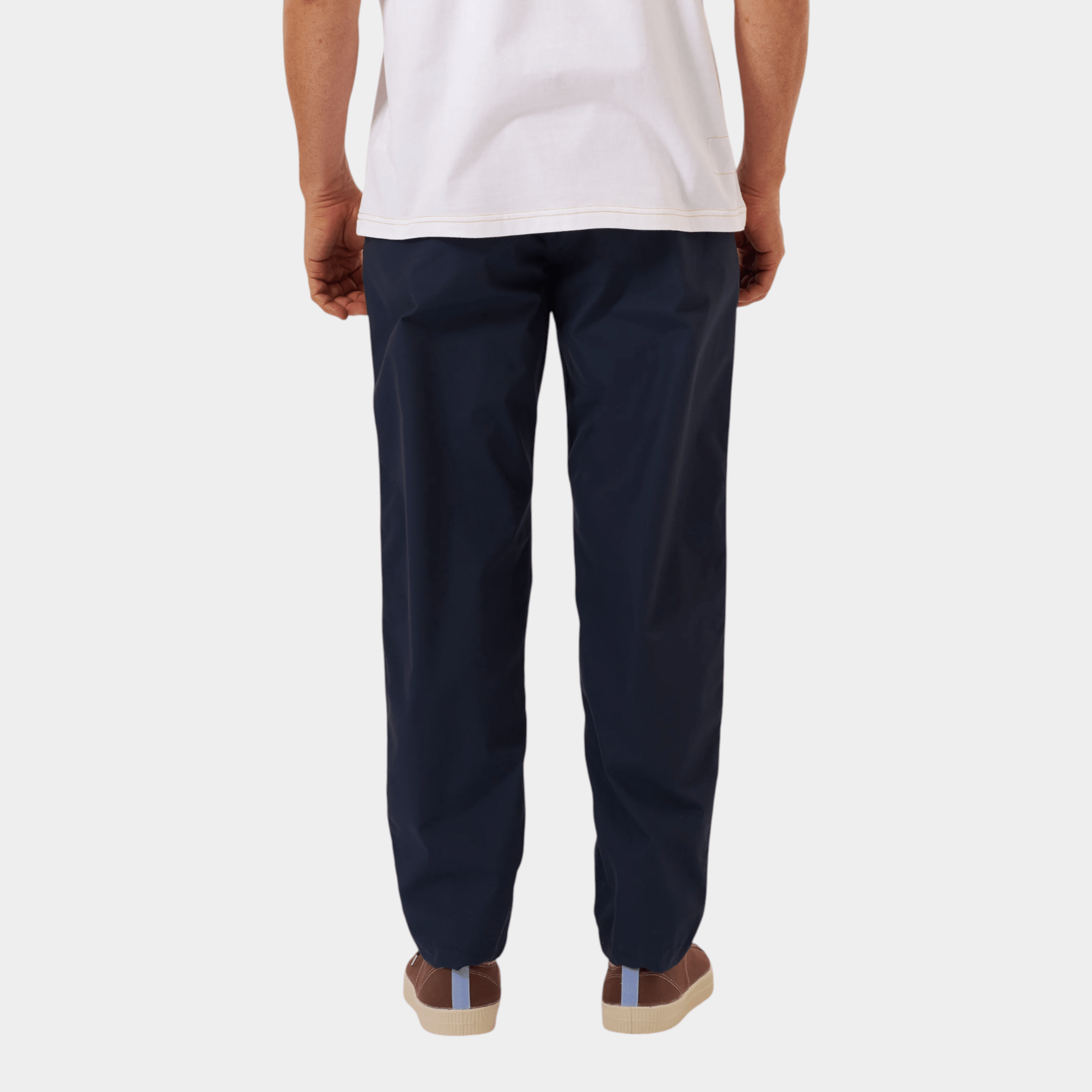 UNIVERSAL WORKS - Universal Works Pantalone Military chino in Polytech - Blu/3 - Hubert Humangoods