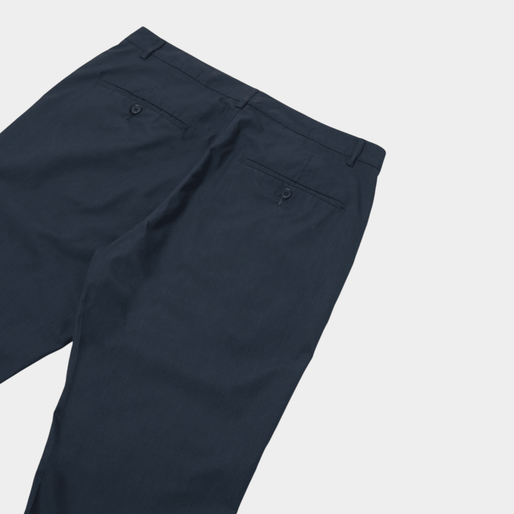 UNIVERSAL WORKS - Universal Works Pantalone Military chino in Polytech - Blu/5 - Hubert Humangoods