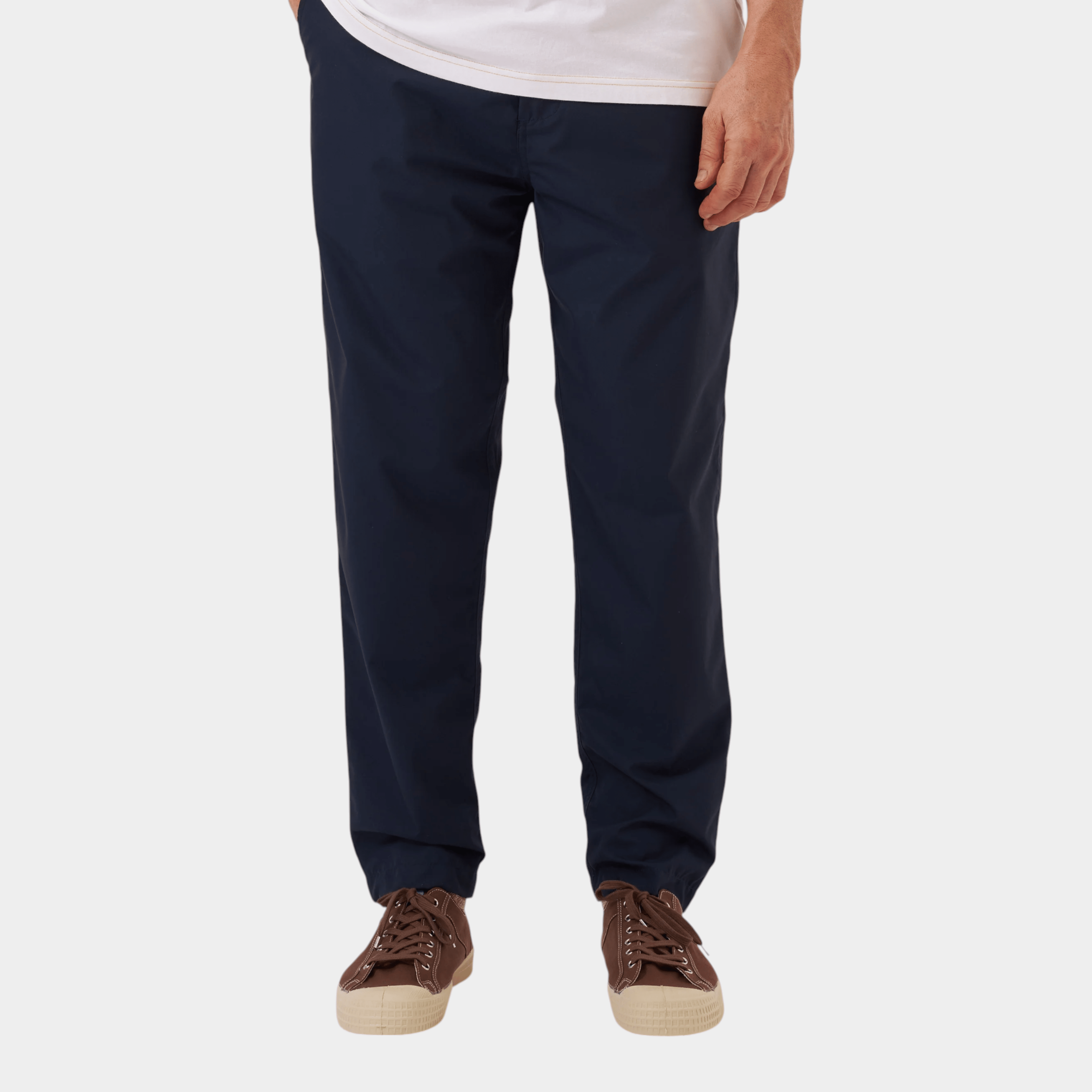 UNIVERSAL WORKS - Universal Works Pantalone Military chino in Polytech - Blu/2 - Hubert Humangoods