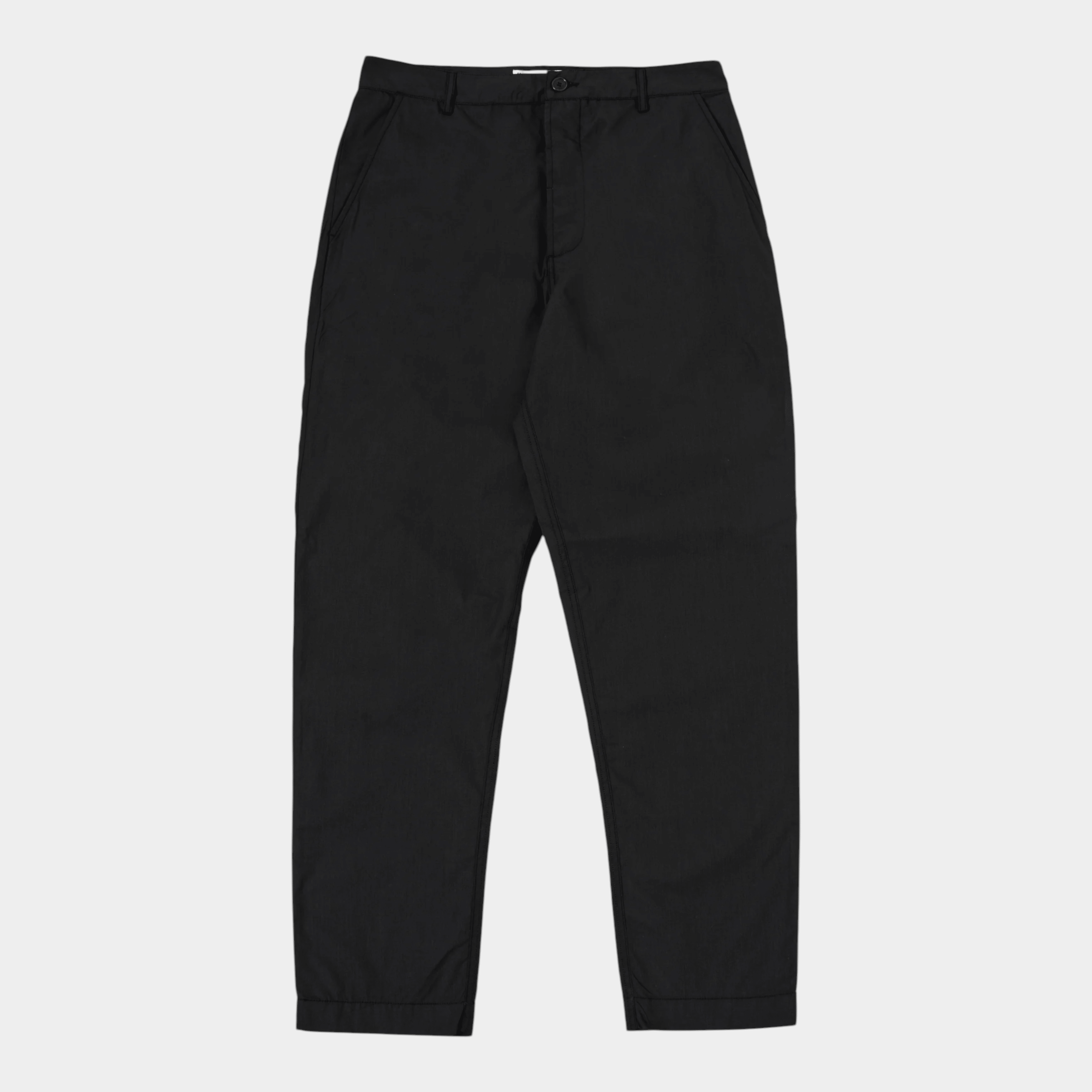 UNIVERSAL WORKS - Universal Works Pantalone Military chino in Polytech - Nero/1 - Hubert Humangoods