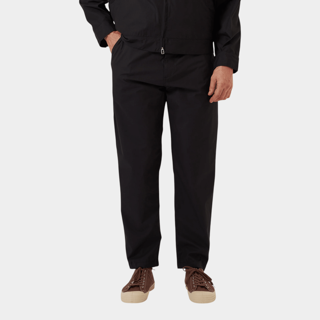 UNIVERSAL WORKS - Universal Works Pantalone Military chino in Polytech - Nero/2 - Hubert Humangoods