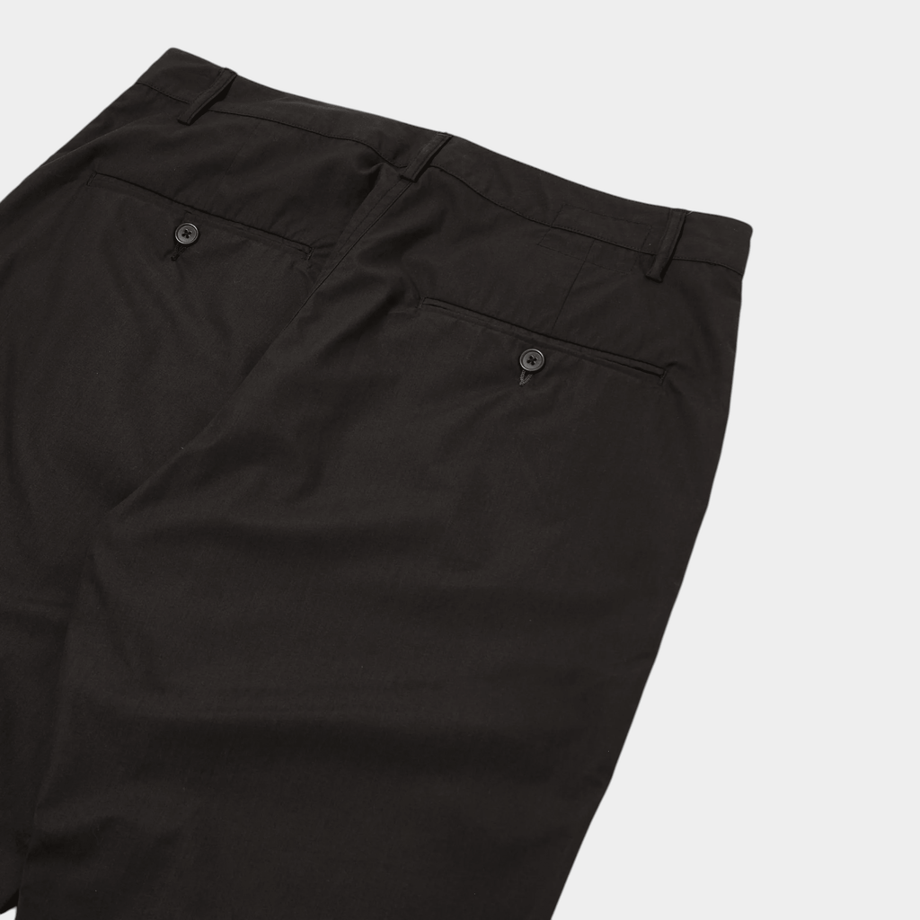 UNIVERSAL WORKS - Universal Works Pantalone Military chino in Polytech - Nero/5 - Hubert Humangoods