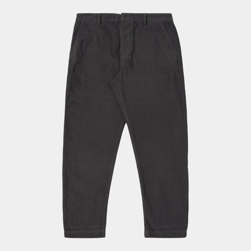 UNIVERSAL WORKS Universal Works Pantalone Military Chino in velluto - Grigio - Hubert Humangoods
