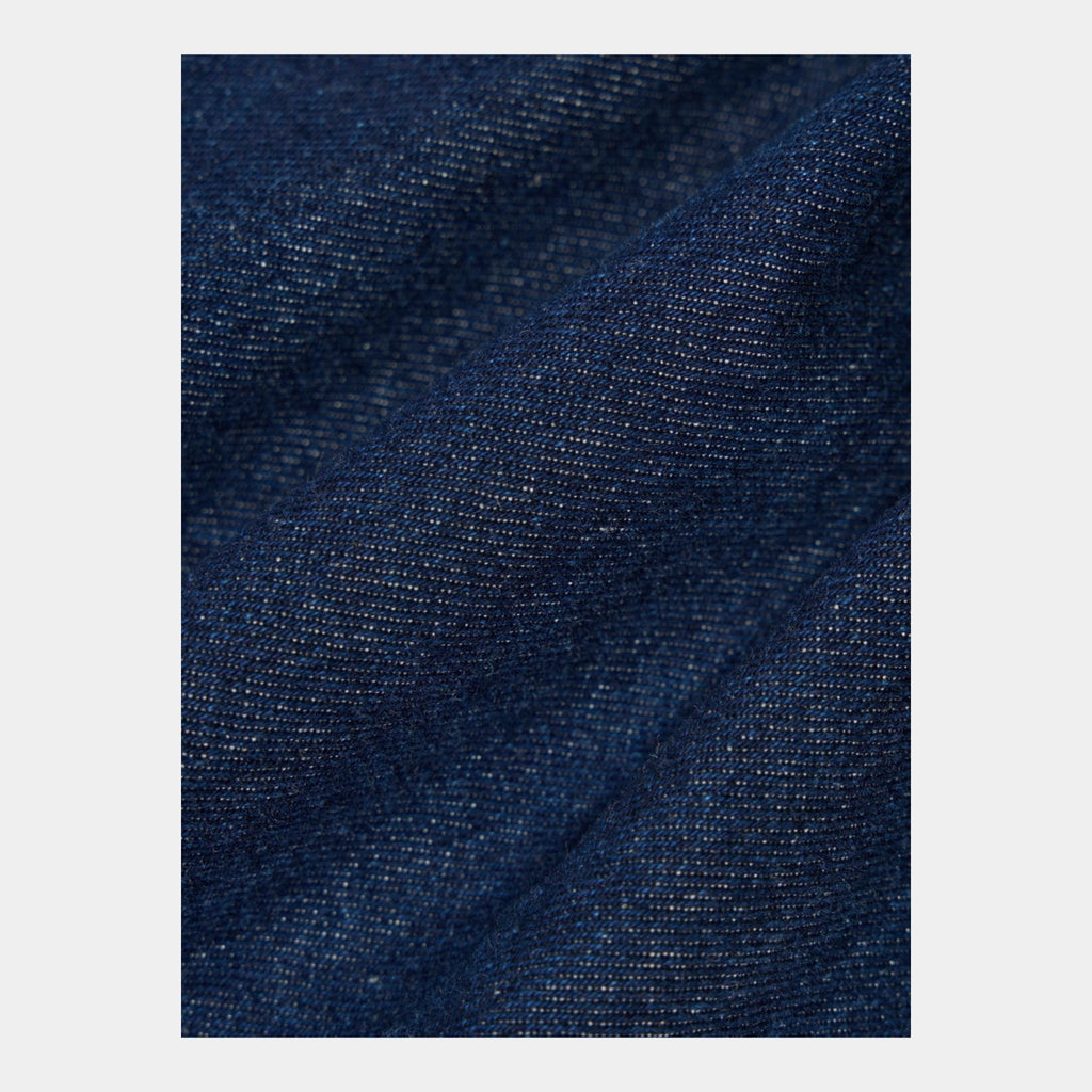 UNIVERSAL WORKS Universal Works Pantalone Super Chino in denim - Indaco - Hubert Humangoods