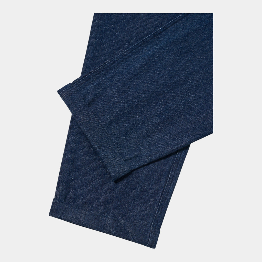 UNIVERSAL WORKS Universal Works Pantalone Super Chino in denim - Indaco - Hubert Humangoods