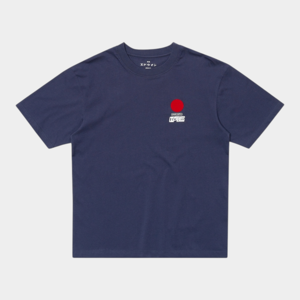 Edwin Tee Shirt Sun - Blu