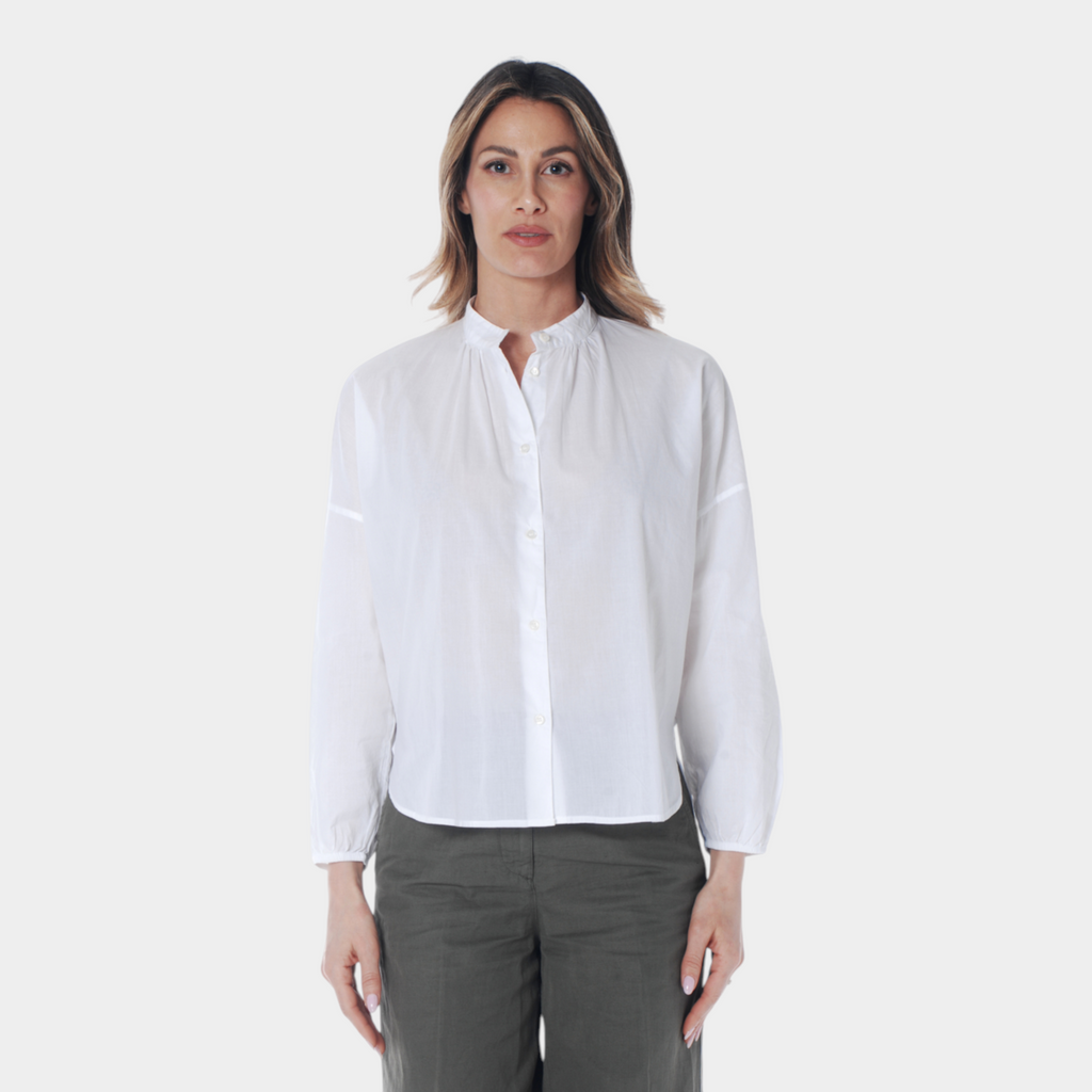 Aspesi Camicia in mussola di cotone - Bianco