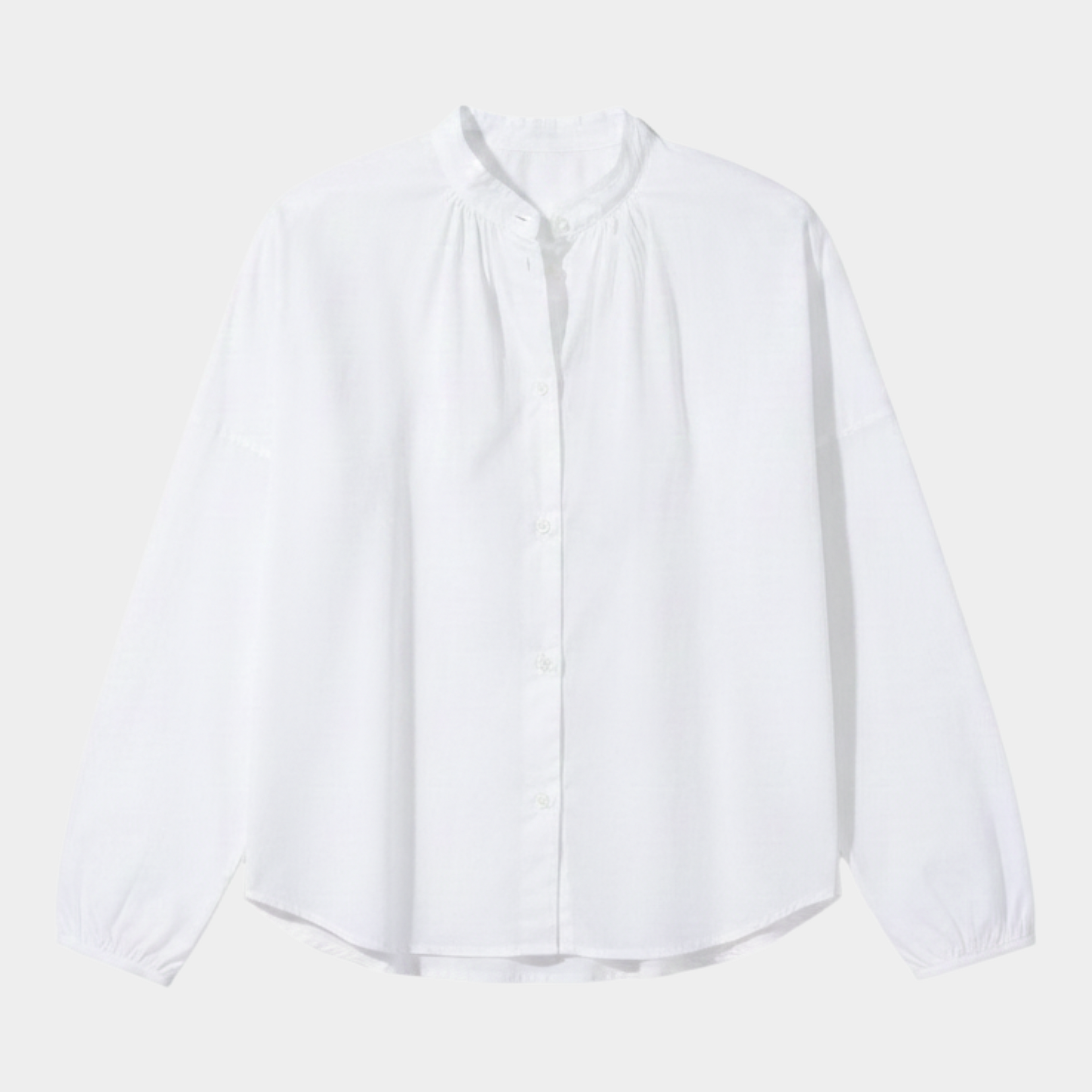 Aspesi Camicia in mussola di cotone - Bianco