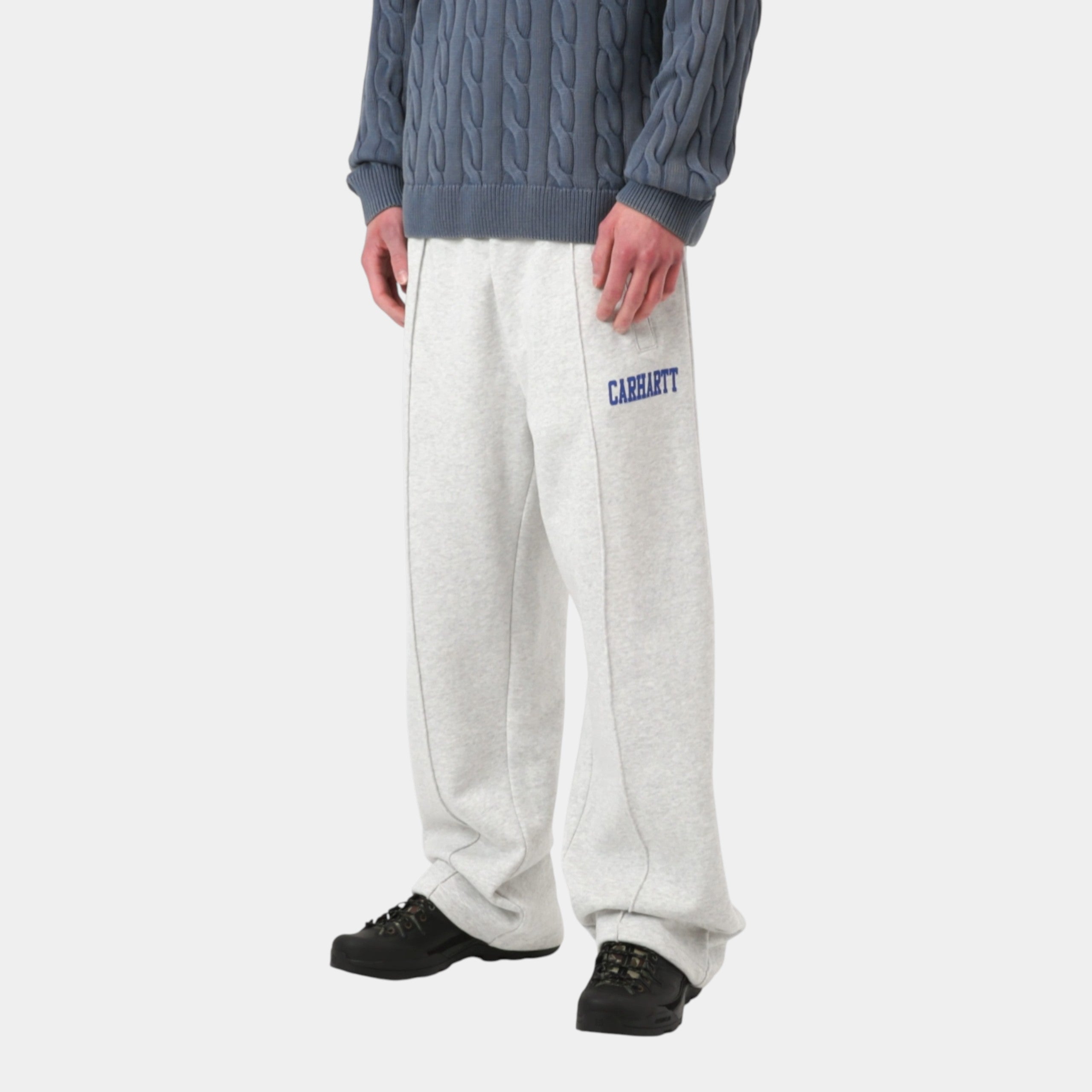 Carhartt Wip Pantalone Pond Corps - Grigio chiaro