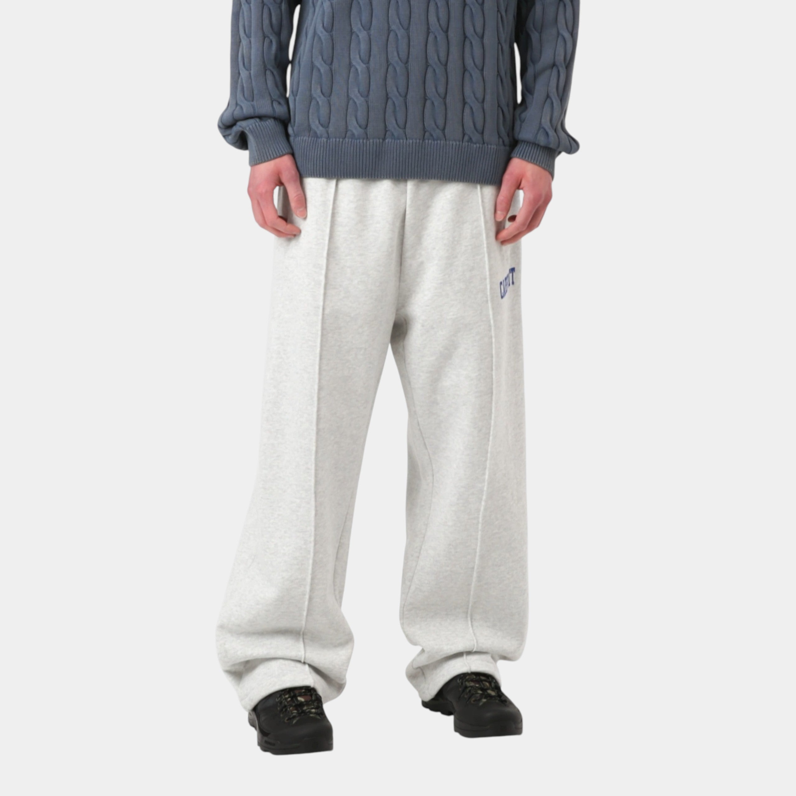 Carhartt Wip Pantalone Pond Corps - Grigio chiaro