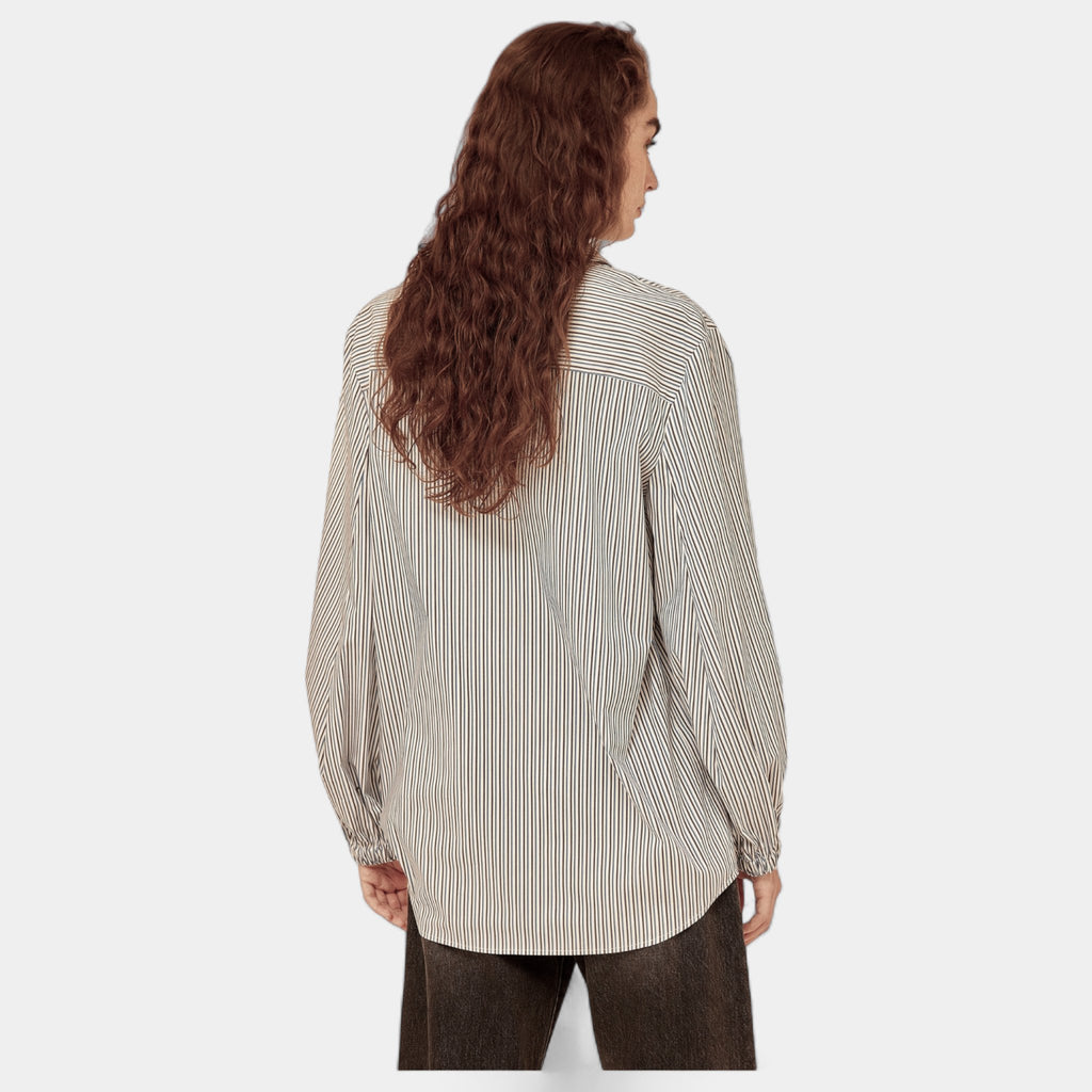 SEMICOUTURE Semicouture Camicia a righe con taschino - Mix Blu - Hubert Humangoods