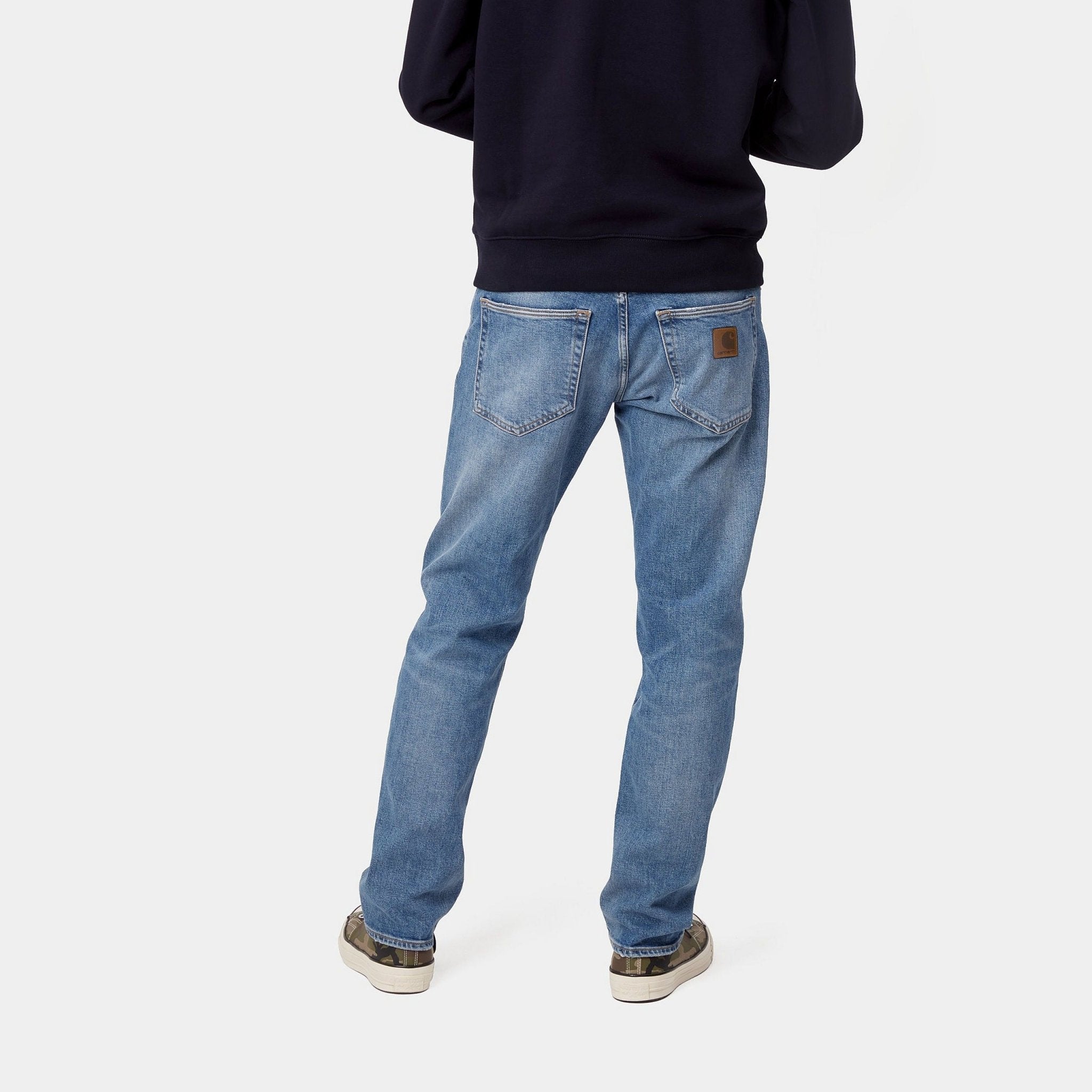 CARHARTT WIP Carhartt Wip Jeans Klondike in Mills denim - Blue Worn Bleached - Hubert Humangoods