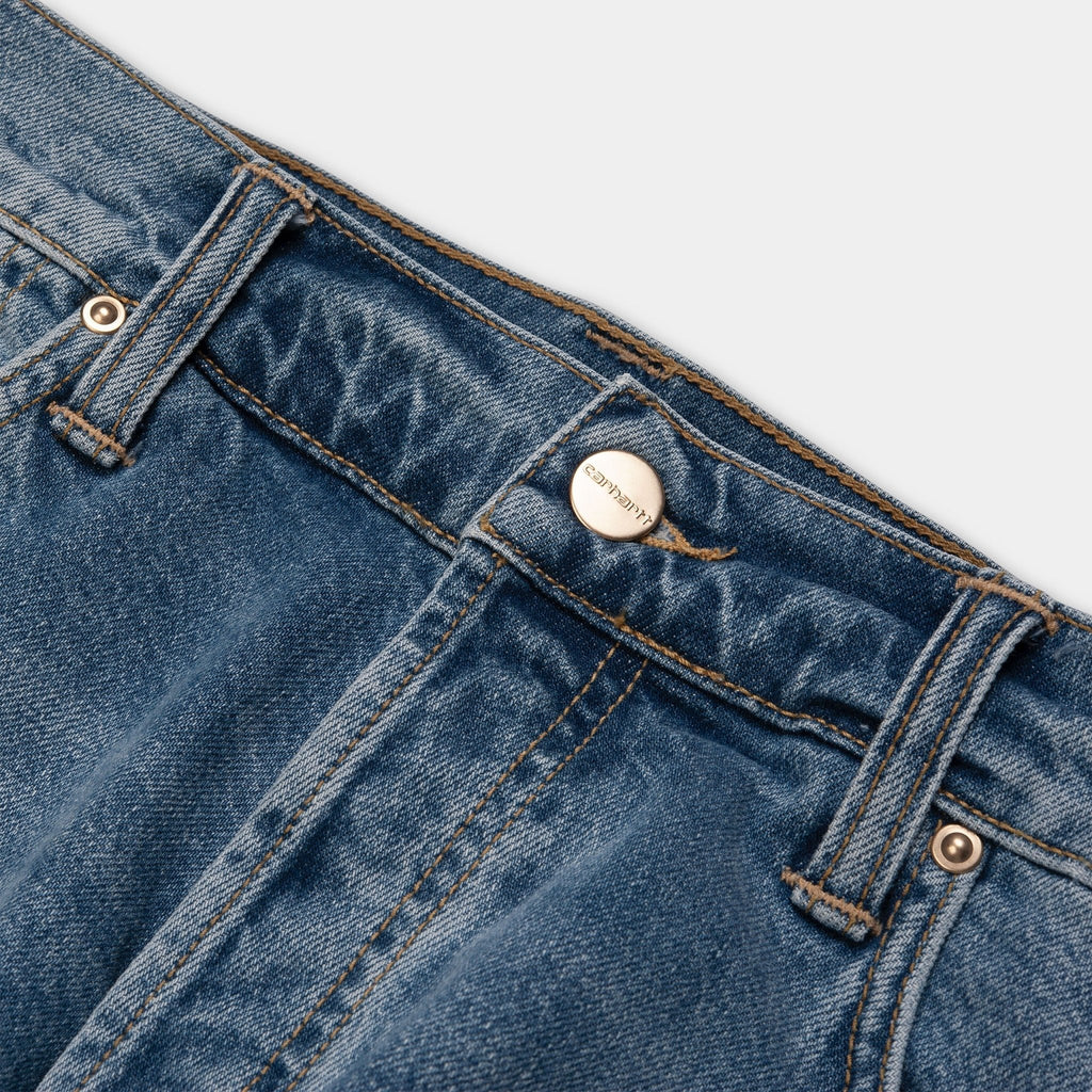 CARHARTT WIP Carhartt Wip Jeans Klondike in Mills denim - Blue Worn Bleached - Hubert Humangoods