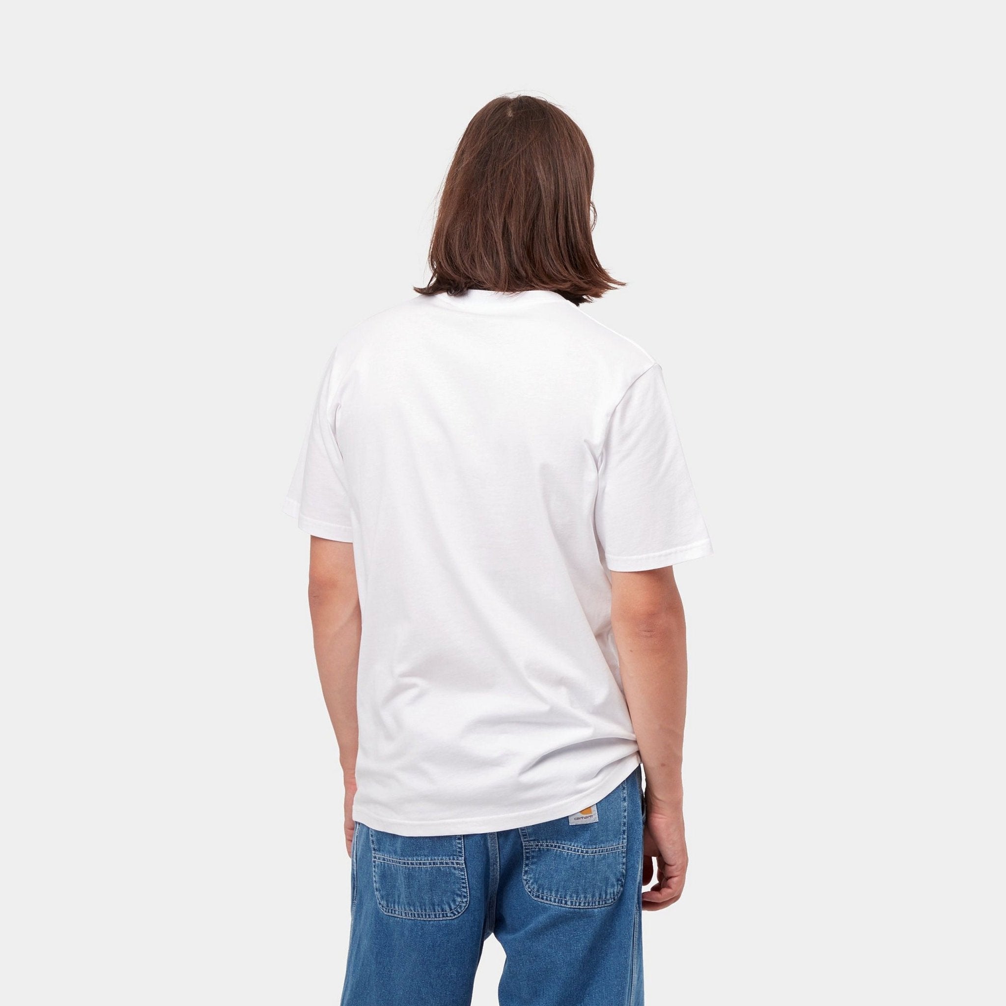 CARHARTT WIP Carhartt Wip T-Shirt Base - Bianco - Hubert Humangoods