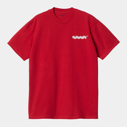 T-Shirt Fast Food - Rosso - Hubert Humangoods