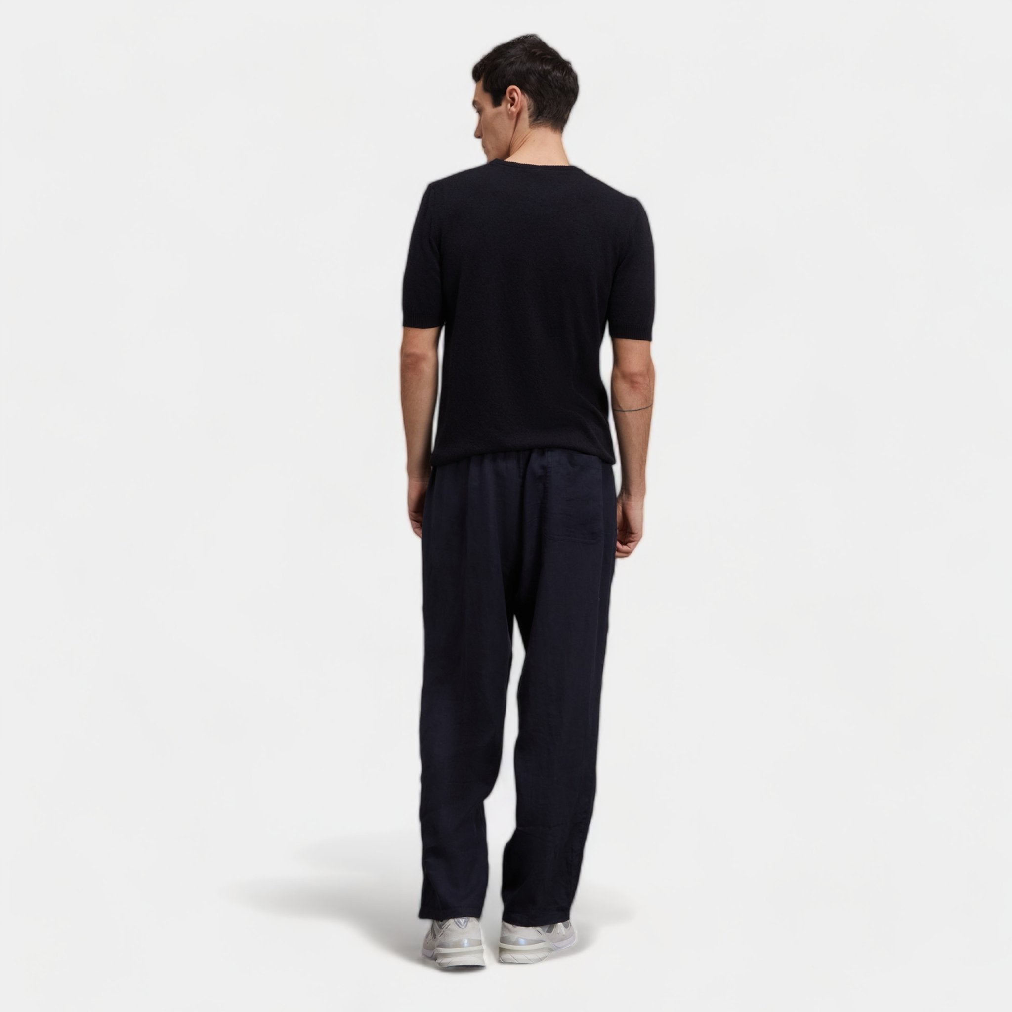 ASPESI Aspesi T-shirt in spugna di cotone - Nero - Hubert Humangoods