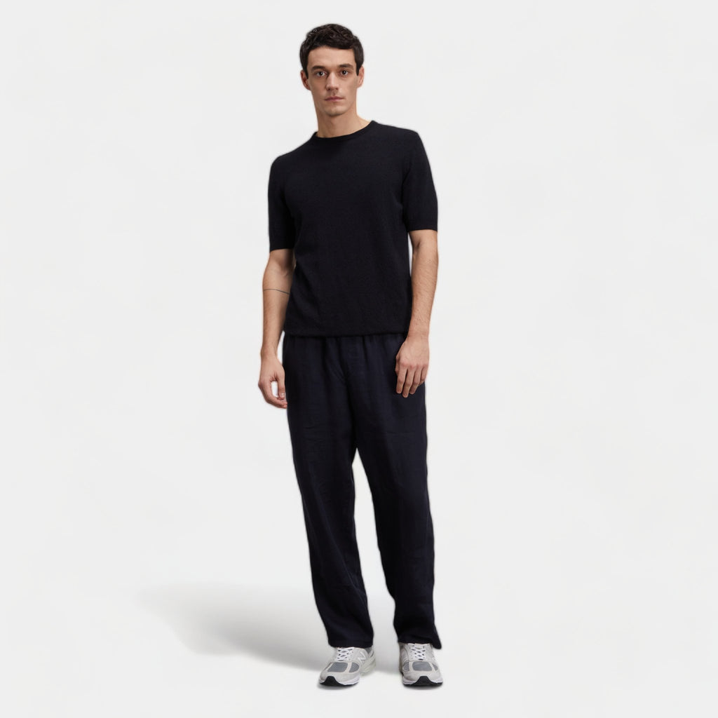 ASPESI Aspesi T-shirt in spugna di cotone - Nero - Hubert Humangoods